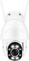 IP Beveiligingscamera -  Bidirectionele Audio - Kleur Nachtzicht - Bewegingsdetectie - Licht- en Geluidsalarmen - Cloudservice - Model ZND350W232