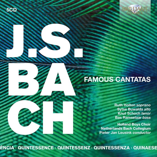 Holland Boys Choir & Netherlands Bach Collegium - Quintessence J.S. Bach: Famous Canatas (5 CD)