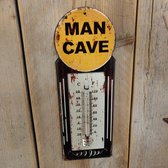 Thermometer MANCAVE (US, Vintage, Retro)