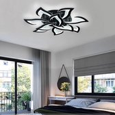 Plenta Moderne LED Plafond Verlichting Voor in de Woonkamer - Keuken - Slaapkamer - Kinderkamer - Dimbaar Met Afstandsbediening en App - 80cm