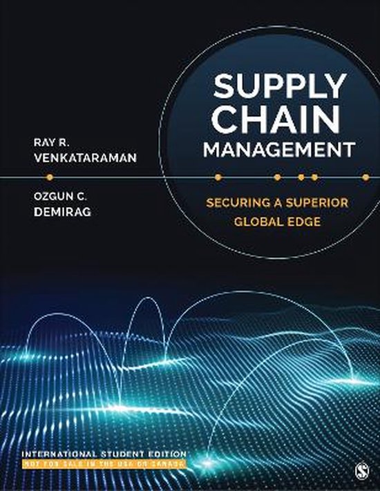 Supply Chain Management International Student Edition, Ray R