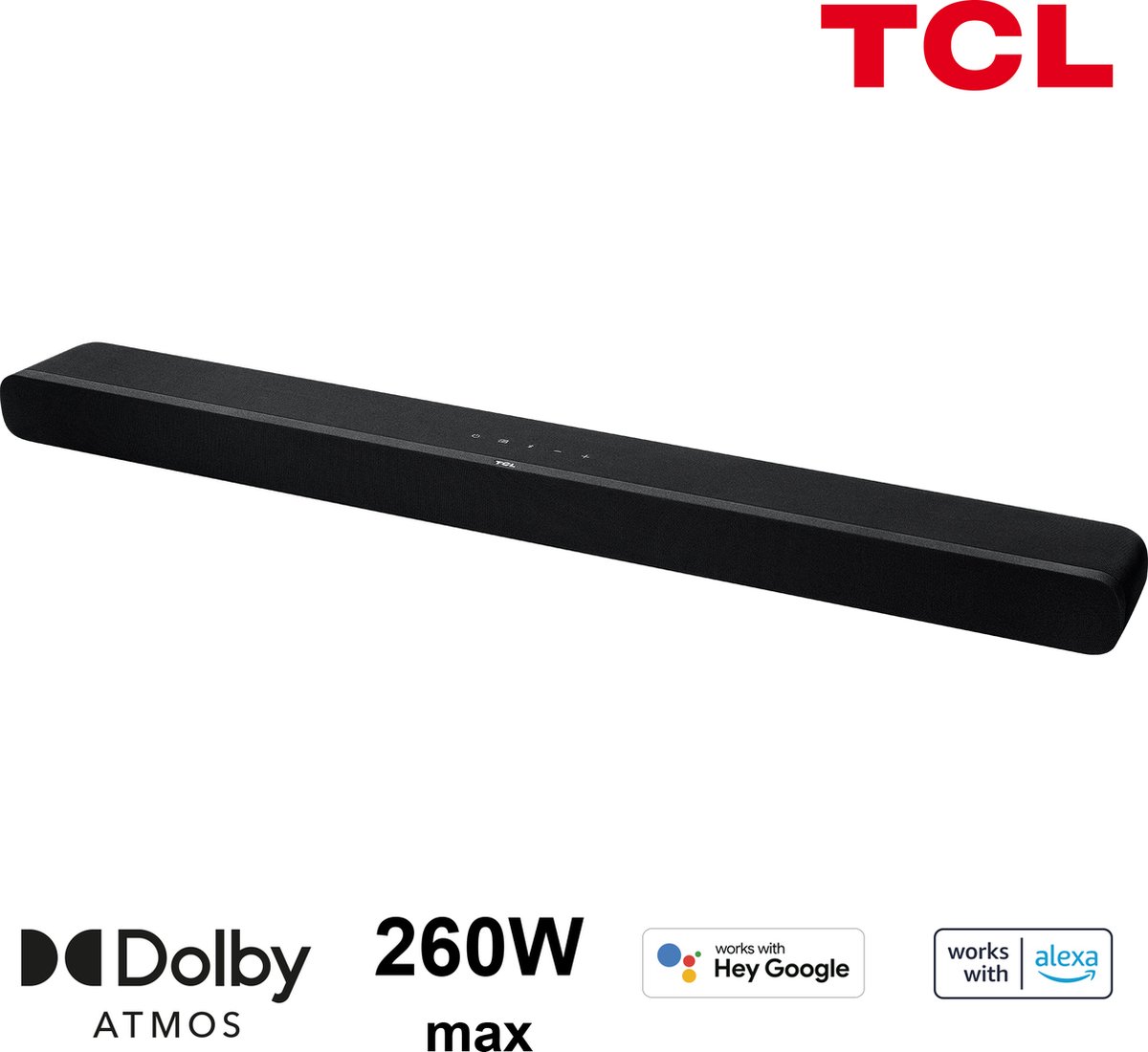 TCL TS8211 Soundbar met ingebouwde Subwoofer Home Cinema Dolby