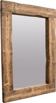 Moodadventures - Exclusives - spiegel donker houten lijst -  170x120  - spiegels - staand en ophangbaar