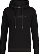 Ballin Amsterdam -  Heren Slim Fit    Hoodie  - Zwart - Maat M