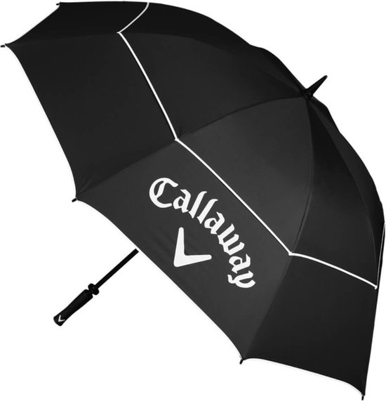 Callaway Shield 64 Inch Double Canopy Golfparaplu - Zwart