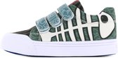 Sneakers | Jongens | green grey red | Canvas | Go Banana's | Maat 23