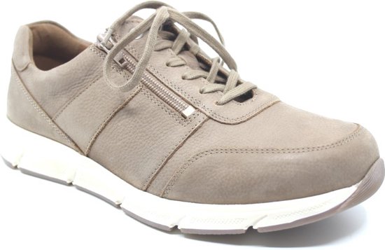 Solidus -Heren -  bruin - casual schoenen - maat 40.5