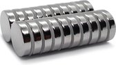 Brute Strength - Super sterke magneten - Rond - 20 x 5 mm - 20 Stuks - Neodymium magneet sterk - Voor koelkast - whiteboard