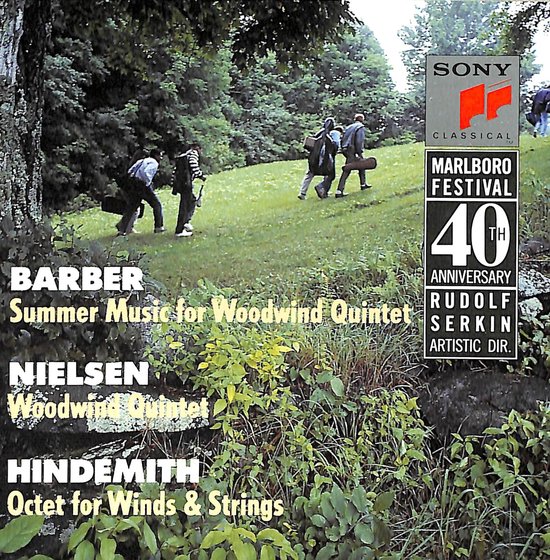 Barber: Summer Music for Woodwind Quintet / Nielsen: Woodwind Quintet / Hindemith: Octet for Winds & Strings