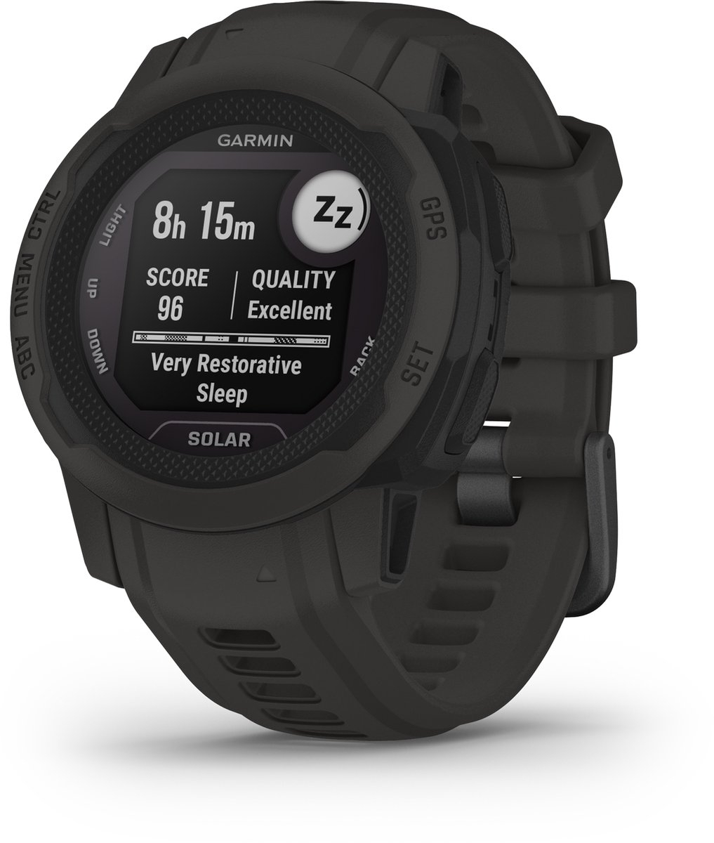Afbeelding 3 van Garmin Instinct 2S Solar - Sporthorloge met GPS - Smartwatch voor heren - Zon Oplaadbaar - 40mm - Graphite