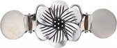 Vestsluiting - 6 leaf flower- broches - vestclip dames -vestsluiting dames - vestclip - vestsluiting vestclip - sjaalspeld - vestspeld - vestklem