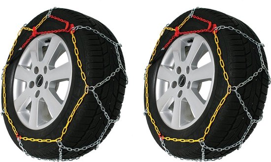 ProPlus Sneeuwkettingen - 16 mm - Geschikt voor busjes en SUV's - 2 stuks - Zilver