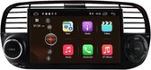Fiat 500 Android 11 Autoradio 7 inch Draadloos CarPlay en Android Auto WiFi/4G/GPS/RDS/NAV/DAB+