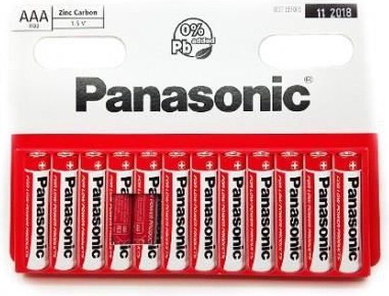 vlam waterbestendig Conceit Panasonic AAA Batterijen – 12 Stuks – Mini Penlite | bol.com
