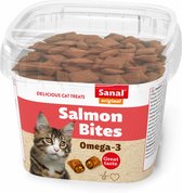 Sanal Salmon Bites - Zalm - Kattensnack - 75 g