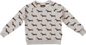 Snurk - Truien voor kinderen - James Grey Sweater - Grijs - Maat 56EU