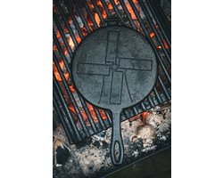 foto van Gietijzer Stroopwafelijzer