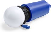 Treklamp LED op batterijen blauw 15 cm - Hang kastlampje met trekschakelaar blauw 15 cm