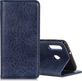 Mobigear Telefoonhoesje geschikt voor Samsung Galaxy A40 Hoesje | Mobigear Classic Elegance Bookcase Portemonnee | Pasjeshouder voor 2 Pasjes | Telefoonhoesje voor Pinpas / OV Kaart / Rijbewijs - Blauw