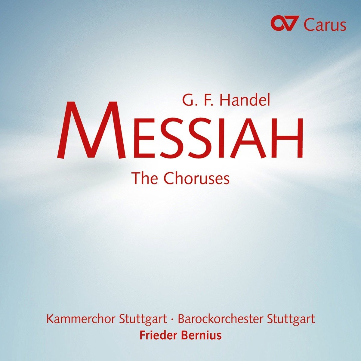 Kammerchor Stuttgart & Barockorchester Stuttgart & Ber - Händel: Messiah (CD)