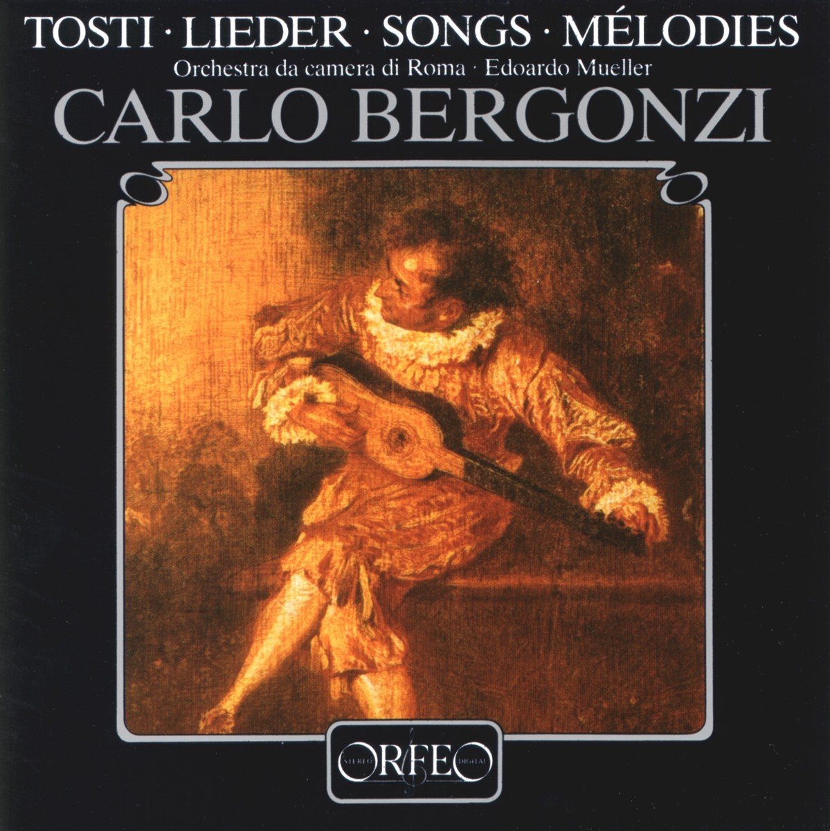 Carlo Bergonzi, Orchestra Da Camera Di Roma - Tosti-Lieder-Songs-Mélodies (CD)