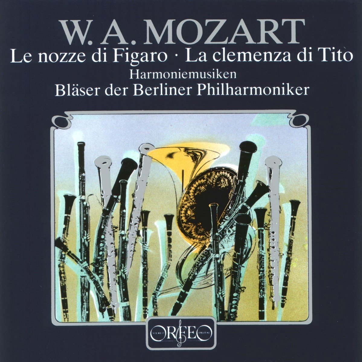 Bläser der Berliner Philharmoniker - Mozart: Le Nozze Di Figaro, La Clemenza Di Tito - Harmoniemusiken (CD)