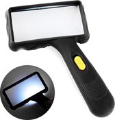 Vergrootglas met Verlichting – Loeplamp met LED verlichting – Leesloep
