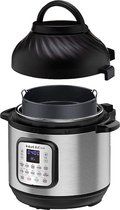 Instant Pot Duo Crisp 7,6L multicooker met airfryer 11-in-1 - snelkookpan - pressure cooker - rijstkoker - slowcooker - stomer - sous-vide met grote korting
