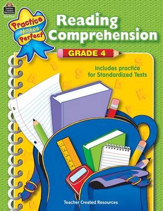 Reading Comprehension Grade 4 - cover