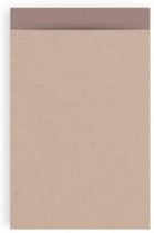 10 x Uitdeelzakjes Papieren Cadeauzakjes | Roze Zwart Wit | Inpakken | 12 x 19 cm