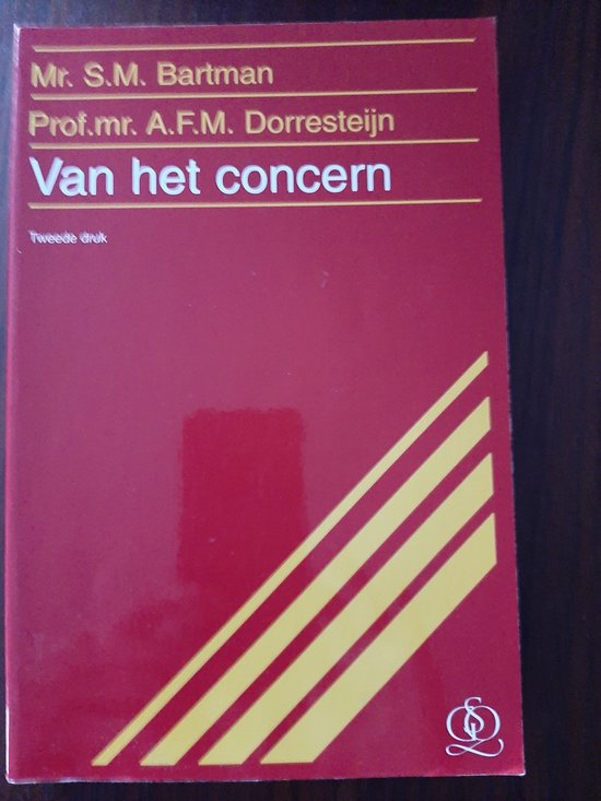 Van het concern - cover