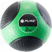 Pure2Improve - Medicine Ball - 2kg - Groen