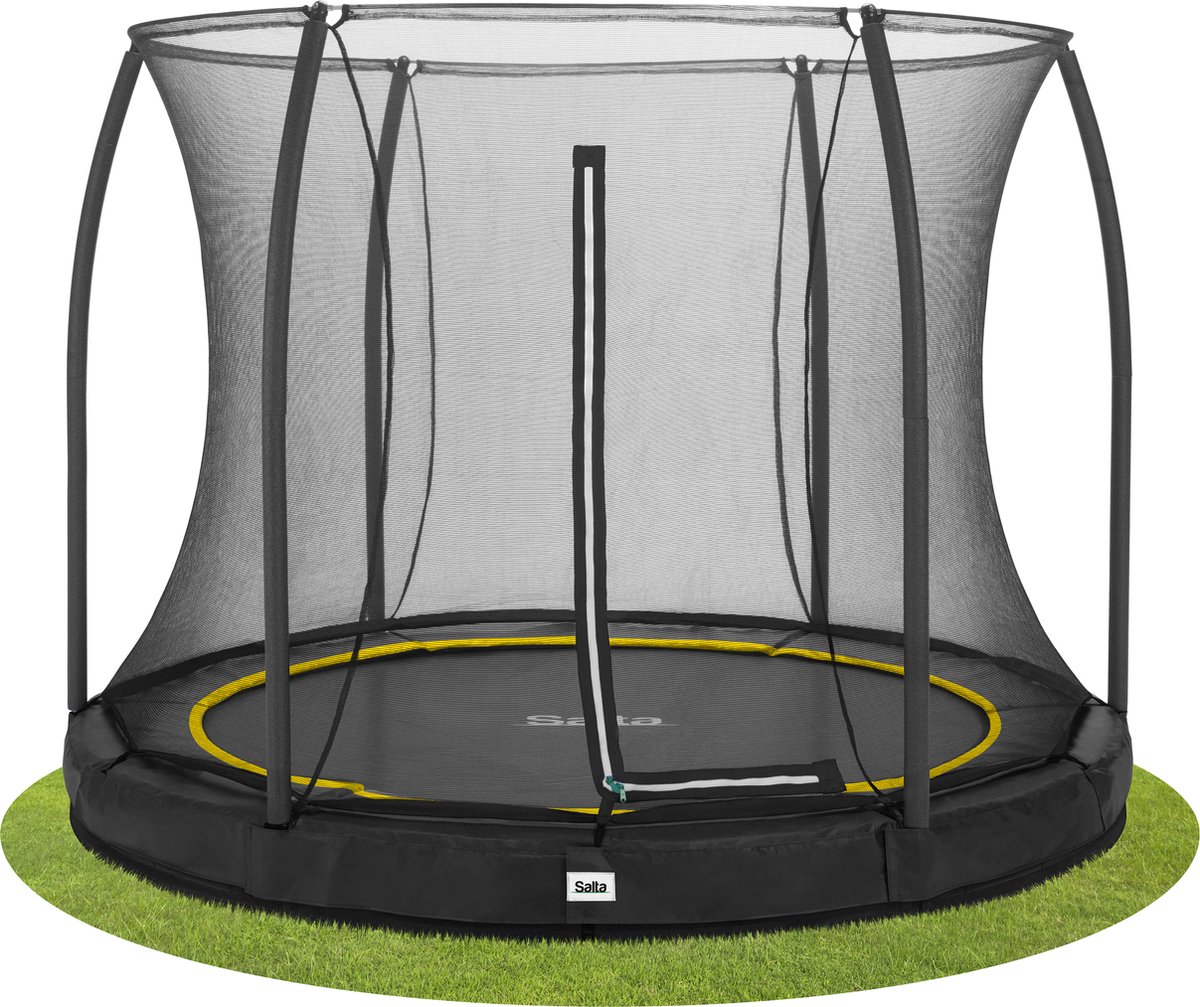 Salta Comfort Edition Ground - Trampoline - ø 251 cm - Zwart