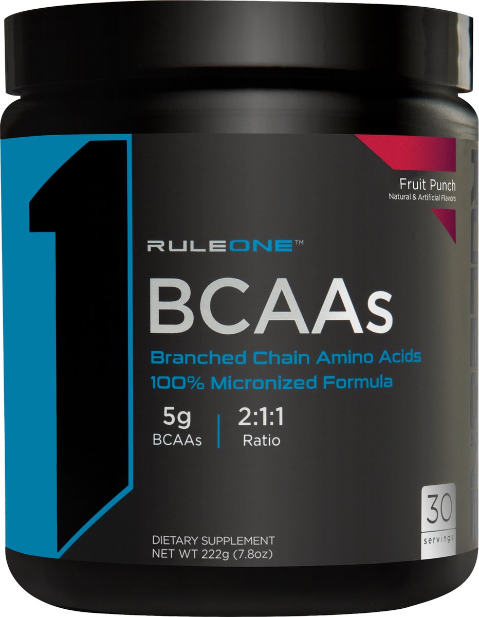 Goedkoopste R1 BCAA (30serv) Fruit Punch