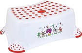 Opstapje - Step Stool Child - Kind - Wit/Rood