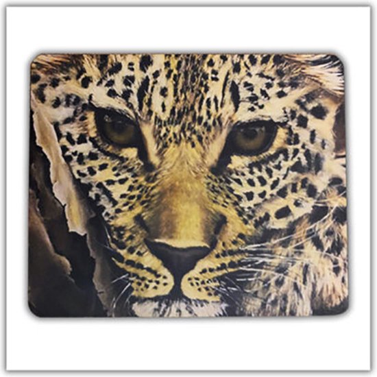 Foto: Nb creative boutique leopard mousepad luipaard muismat 