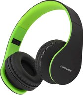 Bluetooth Koptelefoons, PowerLocus draadloze Over-Ear Koptelefoon Inklapbaar, Met microfoon, Micro SD slot, FM Radio, draadloze en kabel Koptelefoon voor Smartphone, Tablets, Laptops, TV (Gro