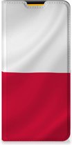 Telefoonhoesje met Naam Geschikt voor Samsung Galaxy M52 Smartphone Hoesje Poolse Vlag