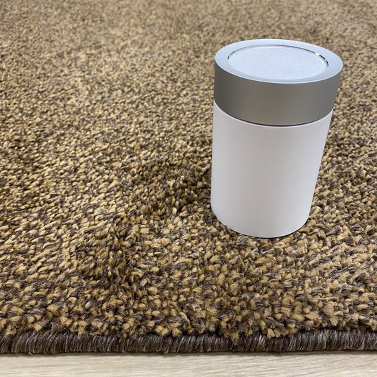 Karamel Kleur Tapijt Kwaliteitsvol Laagpolig Vloerkleed Koho Premium Laagpolig bol