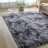 Milla Tapijten - Fluffy Vloerkleed - Tapijt - Extra Zacht - Kleur: Donkergrijs - 120x160 cm