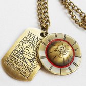 One Piece Ketting - Metaal - Strawhat Ketting - Luffy Ketting - One Piece - Luffy - One Piece Manga - One Piece Anime