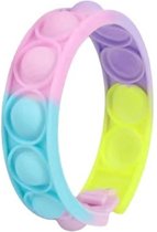 Pop it armband - Bracelet - Regenboog - Fidget toys - Cadeau voor kinderen - Cadeau voor volwassenen -