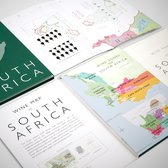 Vouwbare Wijnkaart Zuid-Afrika