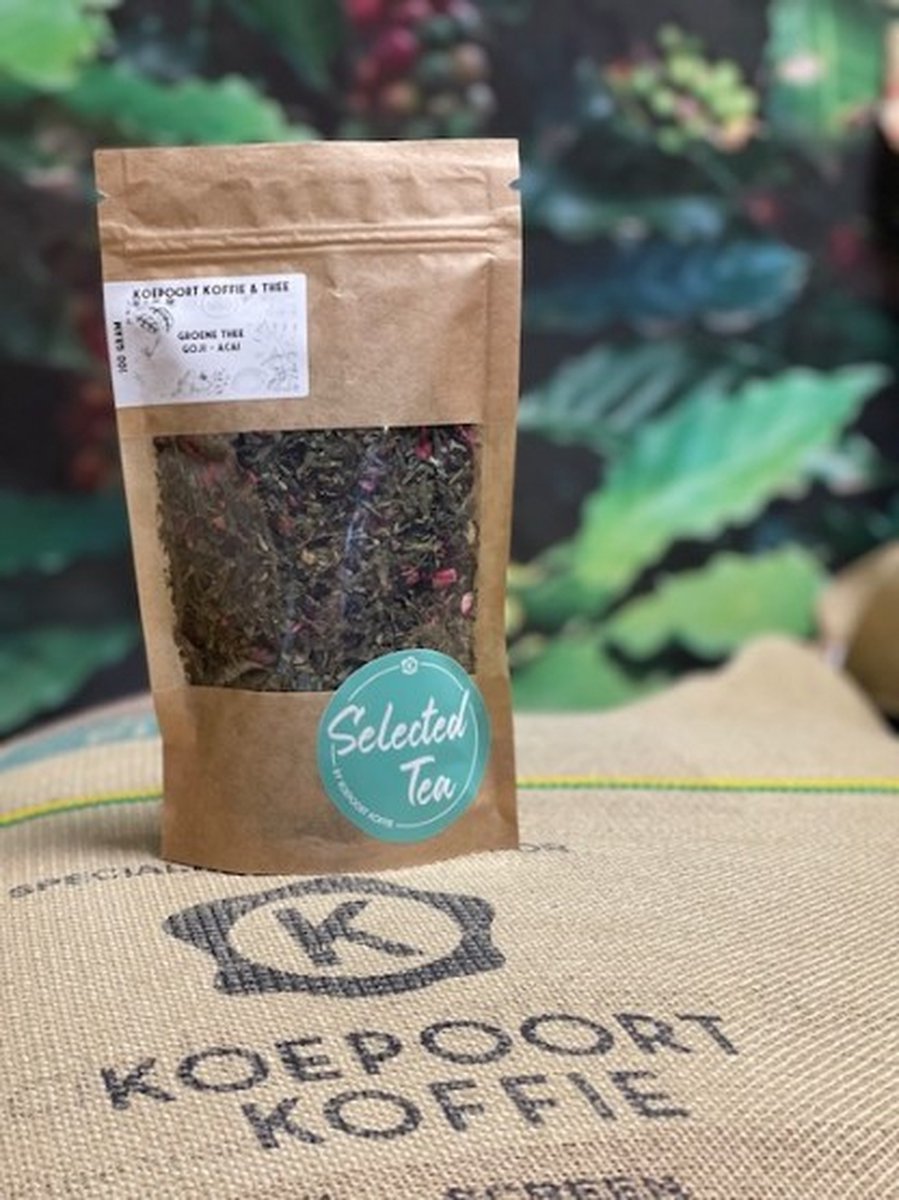 Groene thee (los) Goji-Açai - 100 gram