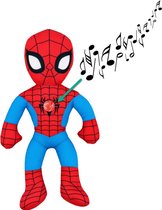 Spiderman knuffel speelfiguur - spiderman actiefiguur speelgoed met geluid