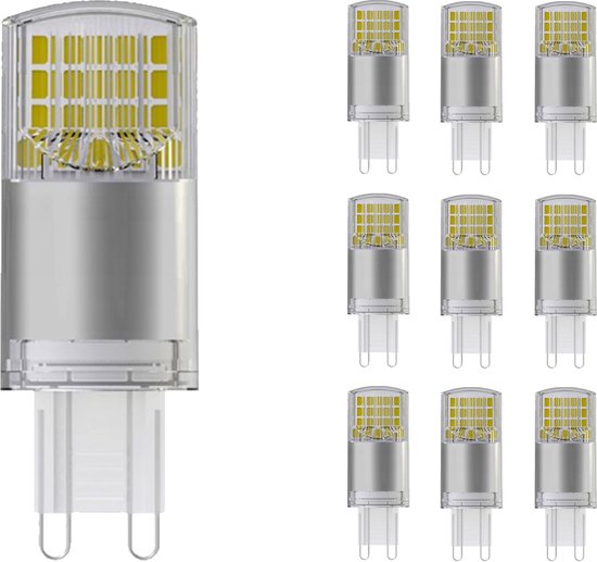 Voordeelpak 10x Noxion Bolt LED Capsule G9 3.2W 350lm - 827 Zeer Warm Wit | Dimbaar - Vervangt 30W.