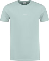 Purewhite -  Heren Regular Fit  Essential T-shirt  - Groen - Maat S