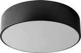 PLAFONDLAMP 30CM ROND ZWART PLAFOND APP640-2C