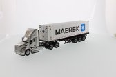Peterbilt Model 579 Tractor - Truck avec remorque 40Ft Conteneur réfrigéré Maersk - 1:50 - Diecast Masters