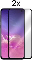 Samsung galaxy S10E Screenprotector - Beschermglas Samsung S10e Screen Protector Glas - Full cover - 2 stuks